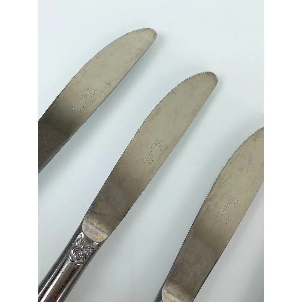 Set of 6 Versailles Stainless Steel Knives, MSI Made in Japan 8.75